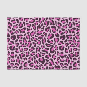 Roze leopard-papier voor loskoppeling van papier