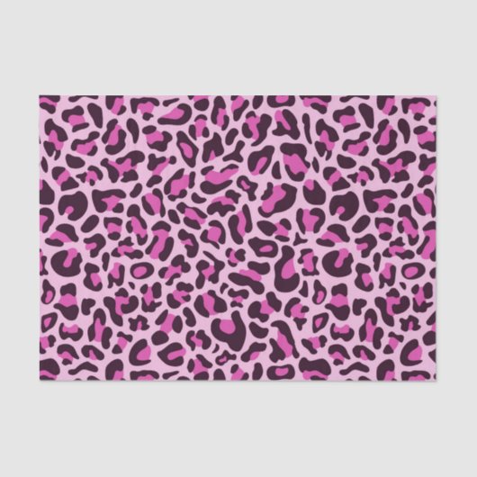 Roze leopard-papier voor loskoppeling van papier (Voorkant)