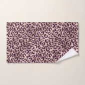 Roze leopard Pattern Bad Handdoek (Handdoek)