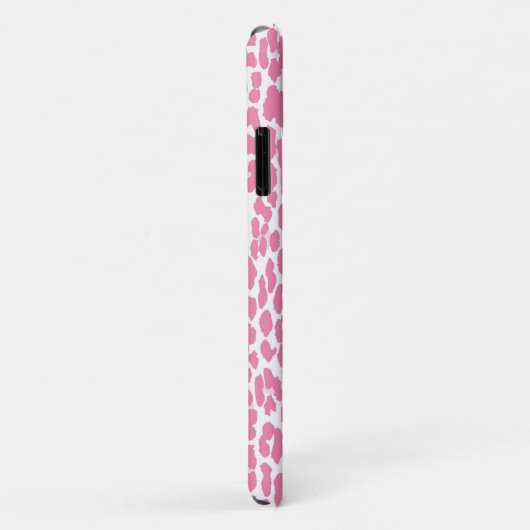Roze leopard Pattern Case-Mate iPhone Case (Achterkant/rechts)