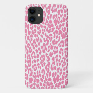 Roze leopard Pattern iPhone 11 Hoesje