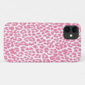 Roze leopard Pattern Case-Mate iPhone Case (Achterkant (horizontaal))