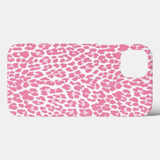 Roze leopard Pattern Case-Mate iPhone Case (Achterkant (horizontaal))