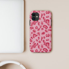 Roze leopard Pattern Case-Mate iPhone Case