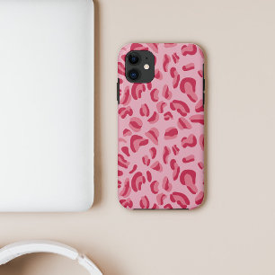 Roze leopard Pattern Case-Mate iPhone Case