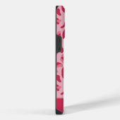 Roze leopard Pattern iPhone Hoesje (Rechterkant)
