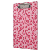 Roze leopard Pattern Klembord (Links)