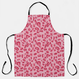 Roze leopard Pattern Schort