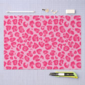 Roze leopard Pattern Tissuepapier (Craft)