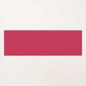 Roze leopard Pattern Yogamat (Achterkant (horizontaal))