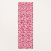 Roze leopard Pattern Yogamat (Voorkant)