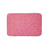 Roze Leopard Print Badmat (Voorkant)