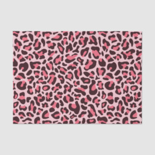 Roze leopard Print Cheetah Decoupage Tissuepapier