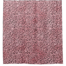 Roze leopard Print Sparkle Glitter