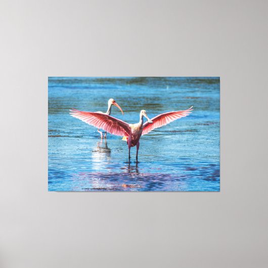 ROZE LEPELBECK 60 X 40 OPGEROLDE CANVASAFDRUK CANVAS AFDRUK (Voorkant)