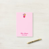 roze lerarenschool Post-it Notities Post-it® Notes (Op bureau)