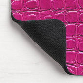 💗 Roze leren bureau Chic modern kantoor 💗 Muismat (Hoek)