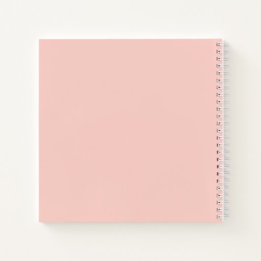 Roze letters voor mijn Daughter Keepomwille Memory Notitieboek (Achterkant)