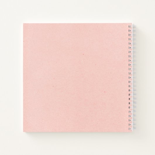 Roze letters voor mijn vaders Keepasgeheugen Notitieboek (Achterkant)