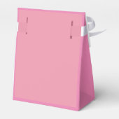 Roze Leuke Trendy Dank je wel Bedankdoosjes (Achterkant)