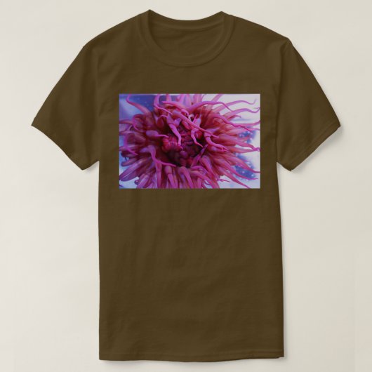 Roze levende koraal t-shirt (Design voorkant)