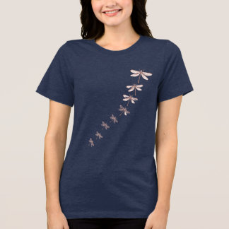 Roze Libelle Meisjes T-Shirt