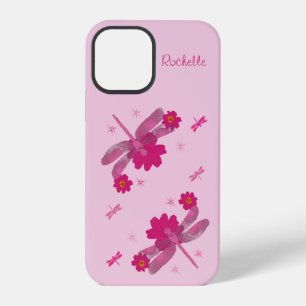 Roze Libellen iPhone 12 Pro Hoesje