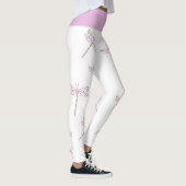 Roze libellen leggings (Rechts)