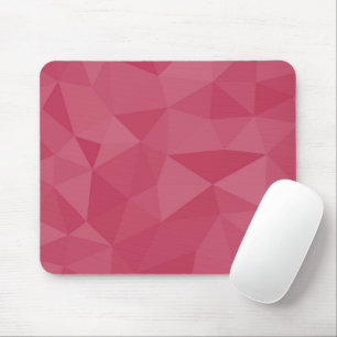 Roze licht geometrisch mesh patroon muismat