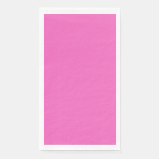 Roze, licht orchidee, met stevige kleur servet (Voorkant)