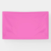 Roze, licht orchidee, met stevige kleur spandoek (Horizontaal)