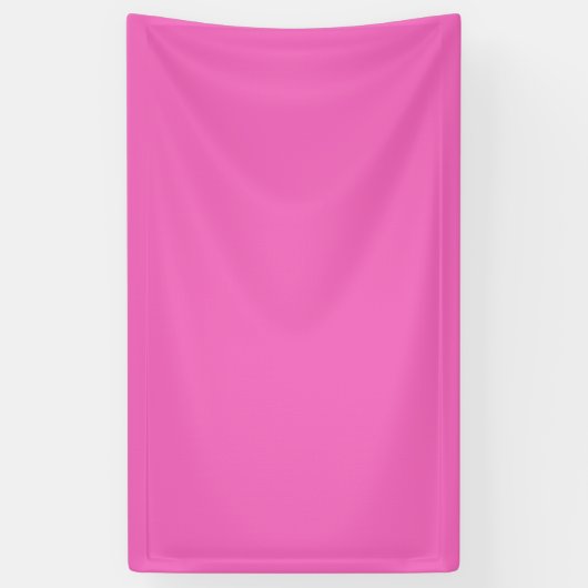 Roze, licht orchidee, met stevige kleur spandoek (Verticaal)