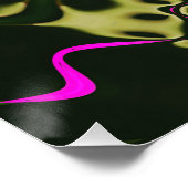 Roze Licht Schilderij Perfect Poster (Hoek)
