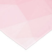 Roze licht verloop geometrisch mesh patroon tafelkleed (Gekanteld)