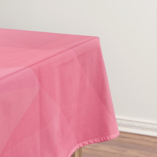 Roze licht verloop geometrisch mesh patroon tafelkleed (Voorbeeld)