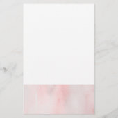 Roze lichte, zachte, ventilator Baby shower (Achterkant)