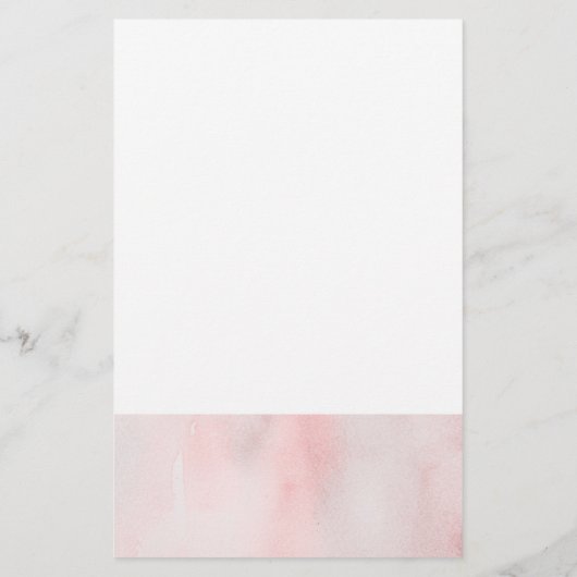 Roze lichte, zachte, ventilator Baby shower (Achterkant)