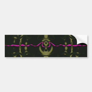 Roze lichten bumpersticker
