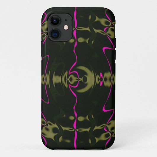 Roze lichten iPhone5 Hoesje (Achterkant)