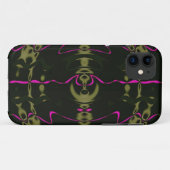 Roze lichten iPhone5 Hoesje (Achterkant (horizontaal))