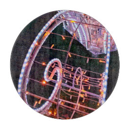 Roze lichten snijplank