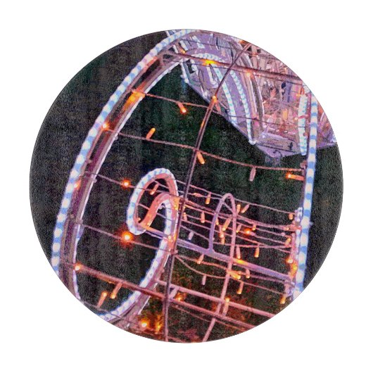 Roze lichten snijplank (Voorkant)