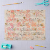 roze, lichthoningbijenpapier tissuepapier (Craft)