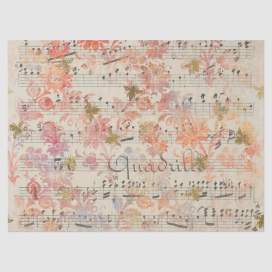 roze, lichthoningbijenpapier tissuepapier (Voorkant)