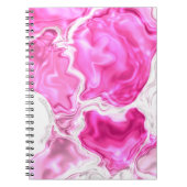 roze lichtsterkte notitieboek (Voorkant)