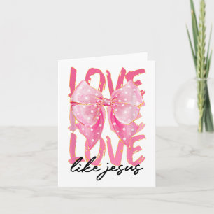 Roze Liefde Als Jezus Roze Christelijke God Gelovi Kaart