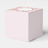 Roze Liefde Bug, Baby Meisje Bedankdoosjes (Voorkant Zijde)