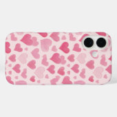 Roze liefde Case-Mate iPhone case (Achterkant (horizontaal))