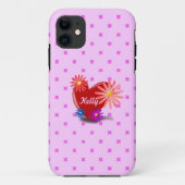 Roze liefde Case-Mate iPhone case (Achterkant)