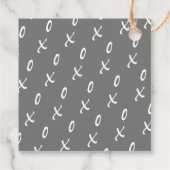 Roze liefde- en dankbaarheid favorenlabels bedankjes labels (Achterkant)